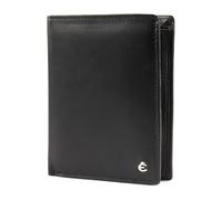 Esquire Cartera Harry de cuero 11 cm negro