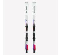 Esquís alpinos con fijaciones hombre, Salomon S/MAX 4 blancos 167 cm