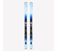 Esquís alpinos con fijaciones mujer, BOOST 500 azul 161 cm