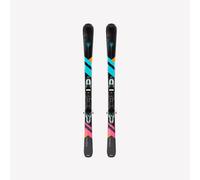 Esquís alpinos con fijaciones mujer, Rossignol Attraxion negro y rosa 152 cm