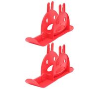 Esquís Bicicleta - 1 Par Kit Trineo Cochecito Tablas Nieve | Repuestos Antideslizante Accesorio para Andador Niños Exterior Caminos Ruta Montaña Parque Calles Bici De Equilibrio