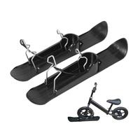 Esquís de nieve para bicicletas: equipo de deportes de invierno premium, combo de nieve | Snowboard Sledge Board, Snow Sledge Heavy Duty, Snow Fun, Snow Fun, Conjunto de accesorios de bicicleta