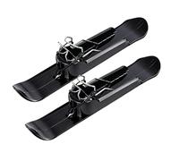 Esquís de nieve para cochecito - 2 en 1 Accesorio de invierno | Esquí de nieve para Balance Scooter Ski Board y Sled,Para bicicletas de equilibrio,Sillas de ruedas,Jogging,Ciclismo,Rutas Deportivas