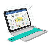 ESR 2 Unidades Efecto Papel Protector de Pantalla para iPad Air 11“ M3/M2 (2025/2024), Protección Grado Militar, Cristal Templado 9H, Bandeja UltraFit, Textura Mate, Sin burbujas, Antirreflejante