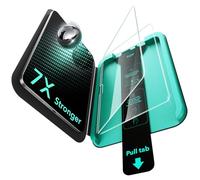 ESR Armorite Protector de Pantalla para iPad Air 11” M3/M2 (2025/2024), Película de Cristal Templado de Dureza 9H con Bandeja UltraFit, Grado Militar, Transparencia HD, Sin Polvo ni Burbujas