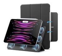 ESR Cover per iPad Air 13 (2025/2024), Pad Pro 12,9” (2022/2021/2020, 6ª/5ª/4ª Generación), Práctica Fijación Magnética, Compatible con Pencil 2, Soporte Bidireccional, Automático Actividad, Negro