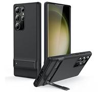ESR Funda Boost con Kickstand para Samsung Galaxy S23 Ultra, 3 Modos de Soporte, Protección de Grado Militar contra Caídas, Compatible Carga Inalámbrica, Soporte Kickstand Patentado, Negro