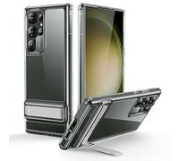 ESR Funda Boost con Kickstand para Samsung Galaxy S23 Ultra, 3 Modos de Soporte, Protección de Grado Militar contra Caídas, Compatible Carga Inalámbrica, Soporte Kickstand Patentado, Transparente