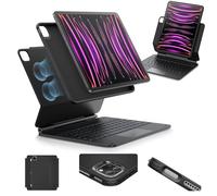 ESR Funda con Teclado para iPad Pro 12.9, Soporte Magnético Multimodo