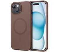 ESR Funda de Silicona para iPhone 15, Marrón