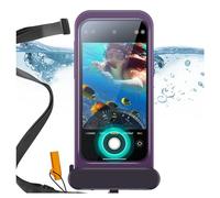 ESR Funda Impermeable para iPhone 15 Pro MAX /14 Pro MAX, sensibilidad táctil subacuática, IPX8 Flotante, Funda Impermeable con cordón, Bolsa Seca para esnórquel, Morado
