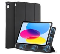 ESR Funda Magnética Compatible iPad de (A16) 11ª/10ª Generación 2025/2022, Fijación Magnético, Soporte Tríptico Bidireccional, Encendido/Apagado Automático, Tapa Blanda, Tacto Sedoso, Rebound, Negro
