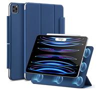 ESR Funda Magnética Rebound Compatible iPad Pro 11” (2022/2021/2020, 4ª/3ª/2ªgen), Práctica Fijación Magnética, Soporte Bidireccional, Compatibilidad Pencil 2, Modo Automático Reposo/Actividad, Azul