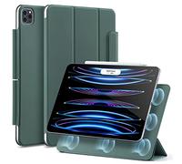 ESR Funda Magnética Rebound Compatible iPad Pro 11” (2022/2021/2020, 4ª/3ª/2ªgen), Práctica Fijación Magnética, Soporte Bidireccional, Compatibilidad Pencil 2, Modo Automático Reposo/Actividad, Verde