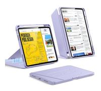 ESR Funda para iPad Air 11"(2026/2025/2024),iPad Air de 5.ª/4.ª Gen (2022/2020), Funda con Soporte Vertical, Múltiples Ángulos de Soporte, Funda Ultraestable, Serie Flip Híbrida, Violeta