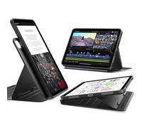 ESR Funda para iPad Air 13 Pulgadas M4/M3/M2 (2026/2025/2024), Funda Giratoria con Tapa Magnética Extraíble, Soporte Ajustable Vertical/Horizontal, 9 Ángulos, Serie Shift, Negro