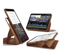 ESR Funda para iPad Pro 13 Pulgadas M5/M4 (2025/2024), Funda Giratoria con Tapa Magnética Extraíble, Soporte Ajustable Vertical/Horizontal, 9 Ángulos, Serie Shift, Marrón