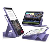 ESR Funda para iPad Pro 13 Pulgadas M5/M4 (2025/2024), Funda Giratoria con Tapa Magnética Extraíble, Soporte Ajustable Vertical/Horizontal, 9 Ángulos, Serie Shift, Púrpura