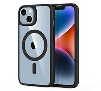 ESR Funda para iPhone 14/iPhone13, Compatible MagSafe, Protección Grado Militar a Prueba Golpes, Funda Magnética para iPhone 14/iPhone13, Funda Híbrida Classic (HaloLock), Negro Transparente