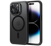 ESR Funda para iPhone 14 Pro, Compatible MagSafe, Protección Grado Militar a Prueba Golpes, Funda Magnética para iPhone 14 Pro, Funda Híbrida Classic (HaloLock), Negro Esmerilado