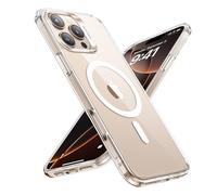 ESR Funda para iPhone 16 Pro, Compatible MagSafe, Protección Grado Militar a Prueba Golpes, Funda Magnética para iPhone 16 Pro, Híbrida Classic (HaloLock), Transparente