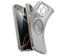 ESR Funda para iPhone 16 Pro, Compatible MagSafe, Protección para Cámara, Funda Fina a Prueba de Golpes, Resistente Amarilleo y Arañazos, Funda Magnética iPhone 16 Pro, Serie Zero, Gris Esmerilado