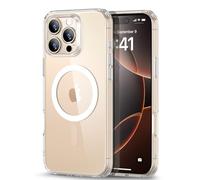 ESR Funda para iPhone 16 Pro MAX (4 en 1), Funda Translúcida Mate con Protector de Pantalla, Compatible MagSafe, Protección Grado Militar, Serie Classic, Transparente Esmerilado