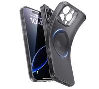 ESR Funda para iPhone 16 Pro Max, Compatible MagSafe, Protección Cámara, Funda Fina a Prueba de Golpes, Resistente Amarilleo y Arañazos, Funda Magnética iPhone 16 Pro Max, Serie Zero, Negro Esmerilado