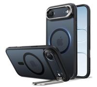 ESR Funda para iPhone 17 Air, Compatible MagSafe, Control de Cámara, Case con Soporte Oculto Integrado, Protectora Grado Militar, Resistente a Arañazos, Serie Classic, Negro Esmerilado