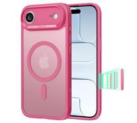 ESR Funda para iPhone 17 Air, Control de Cámara, Compatible MagSafe, Protección Militar a Prueba de Golpes, Esquinas Air Guard, Case Híbrida Classic (HaloLock), Rosa Esmerilado