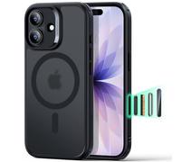 ESR Funda para iPhone 17, Control de Cámara, Compatible MagSafe, Protección Militar a Prueba de Golpes, Esquinas Air Guard, Case Híbrida Classic (HaloLock), Negro Esmerilado