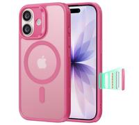 ESR Funda para iPhone 17, Control de Cámara, Compatible MagSafe, Protección Militar a Prueba de Golpes, Esquinas Air Guard, Case Híbrida Classic (HaloLock), Rosa Esmerilado