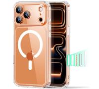 ESR Funda para iPhone 17 Pro, Control de Cámara, Compatible MagSafe, Protección Militar a Prueba de Golpes, Esquinas Air Guard, Funda Híbrida Classic (HaloLock), Transparente