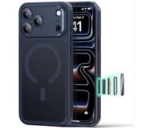 ESR Funda para iPhone 17 Pro MAX, Control de Cámara, Compatible MagSafe, Protección Militar a Prueba de Golpes, Esquinas Air Guard, Case Híbrida Classic (HaloLock), Azul Esmerilado