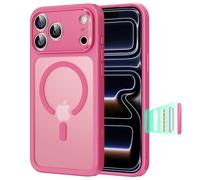ESR Funda para iPhone 17 Pro MAX, Control de Cámara, Compatible MagSafe, Protección Militar a Prueba de Golpes, Esquinas Air Guard, Case Híbrida Classic (HaloLock), Rosa Esmerilado