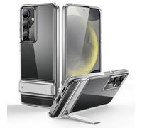 ESR Funda para Samsung Galaxy S24 Plus, Soporte con 3 Modos Ajustables, Protección Anticaídas de Grado Militar, Diseño Delgado, Serie Boost, Transparente