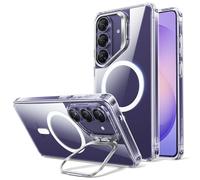 ESR Funda para Samsung Galaxy S26, Compatible MagSafe, Control de Cámara, Funda con Soporte Oculto Integrado, Protectora Grado Militar, Resistente a Arañazos, Serie Classic, Transparente
