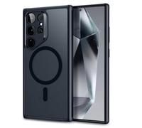 ESR Funda para Samsung S24 Ultra, Compatible con MagSafe, Funda magnética para Samsung Galaxy S24 Ultra, Protección de Grado Militar, Resistente Amarilleamiento, Serie Classic,Negro Esmerilado