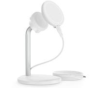 ESR HaloLock Cargador inalámbrico Shift, Soporte Compatible con MagSafe, 2 Modos de Carga, Base de Carga rápida extraíble, Compatible con iPhone Serie 15/14/13/12 sin Carcasas y Carcasa magnética