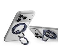 ESR HaloLock Soporte de Anillo Magnético para Teléfono, Soporte Anillo Compatible con MagSafe, Cómodo Agarre Compatible con iPhone 17/16/15/14, Google Pixel 10, S25, Soporte Ajustable, Titanio Azul