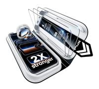 ESR Pack 3 Protector de Pantalla para iPhone 17 Pro Max, Classic | Instalación Fácil, Protección Antigolpes 2X, Cristal Templado 9H, Cobertura Total, Bandeja UltraFit, Sin Burbujas