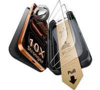 ESR Pack 3 Protectores Pantalla de Accessory Glass by Corning™, 9H+, para iPhone 17 Pro, Antirreflejante, Grado Militar, No se Astilla, Muy Duradero con Bandeja UltraFit