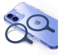 ESR para Anillo MagSafe, 2 Anillos Metálicos Magnéticos para Funda de teléfono, Universal Kit de Conversión para iPhone Air/17/16/16e/15/14/13/12/11,Google Pixel 10,Galaxy S24/S23 y Otros,Azul Oscuro
