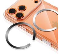 ESR para Anillo MagSafe, 2 Anillos Metálicos para Funda de teléfono, Universal Kit de Conversión para iPhone 17/16/15/14/13/12/11, Google Pixel 10, Galaxy S24/S23 y Otros, Negro y Plate