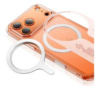 ESR para Anillo MagSafe, 2 Piezas Metálicos Anillo Magnetico Movil, Blanco