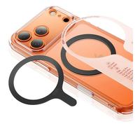 ESR para Anillo MagSafe, Anillo Magnetico Movil para iPhone 18 Pro,Pro MAX | 2 Piezas Metálicos Anillo para Funda de Teléfono, Universales Kit de Conversión para 17-11,Pixel 10, S26+/S26 Ultra, Negro