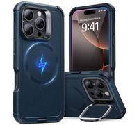 ESR para iPhone 16 Pro Max Case con stand 23 pies Proteccin de cada militar Caja de telfono magntico pesado Compatible con accesorios magsafe