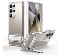 ESR para Samsung Galaxy S24 Ultra, Funda Kickstand con 3 Modos de Soporte, Protección Militar contra Caídas, Funda Slim a Prueba de Golpes, Soporte Kickstand Patentado, Serie Boost, Transparente
