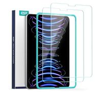 ESR Protector de Pantalla Compatible iPad Pro 11” (2022/2021/2020) y iPad Air 5/4 (2022/2020, 10.9”) Película Cristal Templado, Marco de Alineación, Resistente Arañazos, Transparencia HD, 2 Unidades
