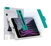 ESR Protector de Pantalla Compatible iPad Pro 12,9” (2022/2021/2020/2018), Película Cristal Templado, Bandeja de Instalación, Resistente Arañazos, Transparencia HD, 2 Piezas